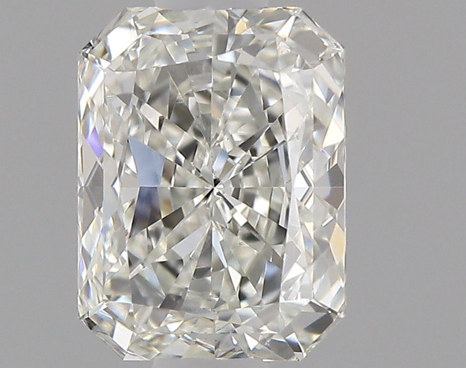 Diamante Naturale Taglio Radiant 0.8ct VG/VG J VS1 - GIA - 6.04x4.58x3.2mm