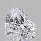 Diamante Naturale Taglio Cuore 1.01ct EX/EX D VVS2 - GIA - 6.04x7.1x4.12mm