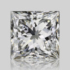 Diamante Naturale Taglio Princess 0.7ct EX/EX G VVS1 - IGI - 4.93x4.86x3.47mm