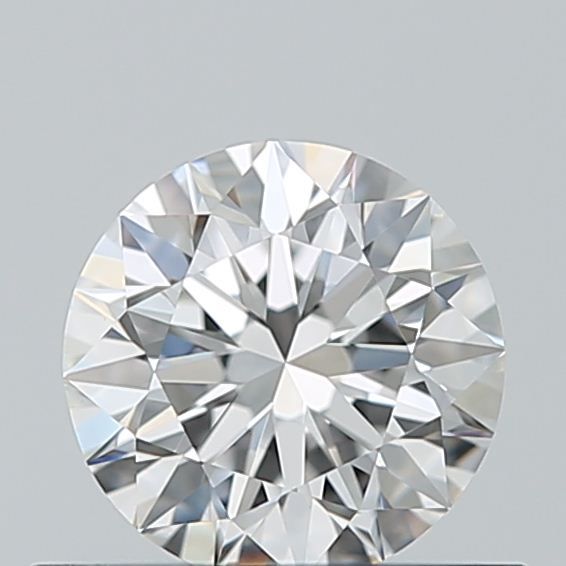 Diamante Naturale Taglio Brillante 0.55ct 3EX E VVS2 - GIA - 5.21x5.16x3.29mm