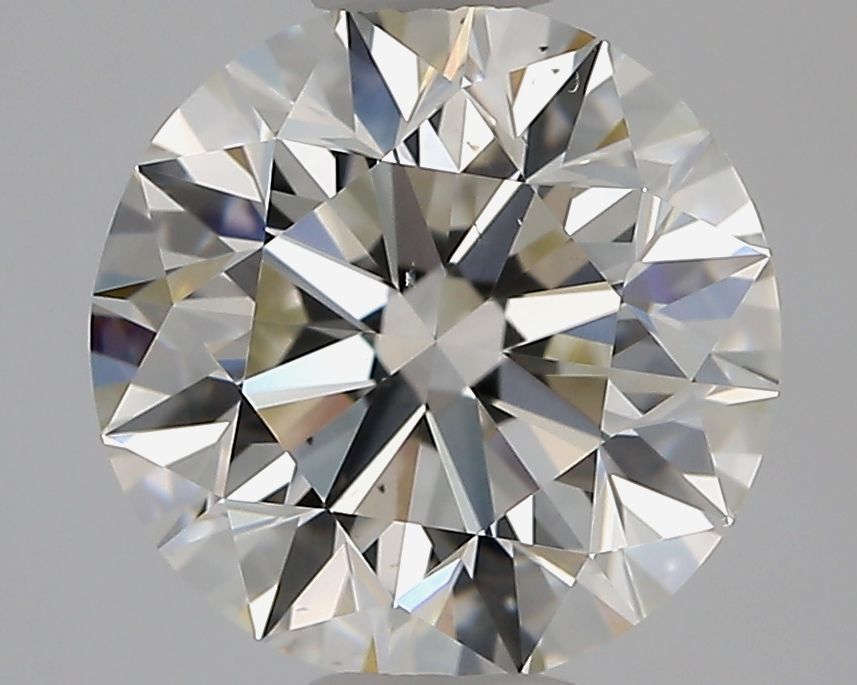 Diamante Naturale Taglio Brillante 1.8ct 3EX J VS2 - GIA - 7.68x7.73x4.89mm