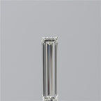 Diamante Naturale Taglio Baguette 0.85ct VG/EX H VVS1 - GIA - 12.05x2.99x2.08mm