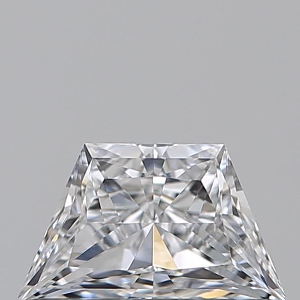 Diamante Naturale Taglio Trapezio 0.36ct EX/EX D VVS1 - GIA - 6.28x3.69x2.34mm