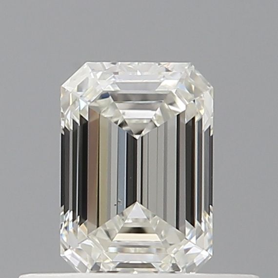 Diamante Naturale Taglio Smeraldo 0.5ct EX/VG I VS1 - GIA - 3.74x5.34x2.55mm