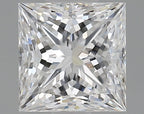 Diamante Naturale Taglio Princess 0.8ct VG/EX D VS2 - GIA - 5.1x5.05x3.66mm