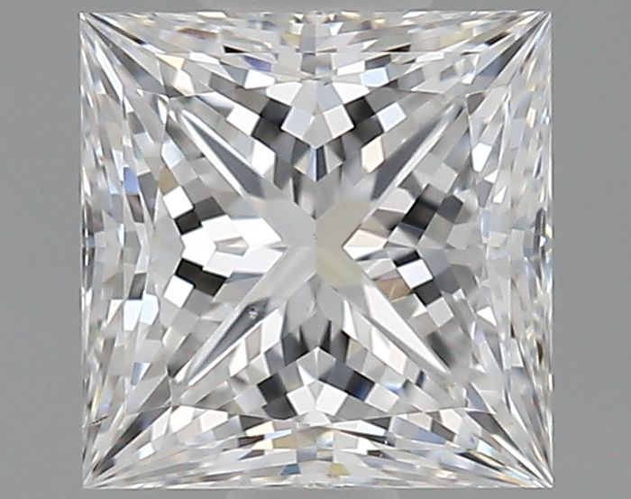Diamante Naturale Taglio Princess 0.8ct VG/EX D VS2 - GIA - 5.1x5.05x3.66mm