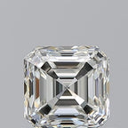 Diamante Naturale Taglio Asscher 0.7ct EX/EX J VVS1 - GIA - 4.81x4.75x3.35mm