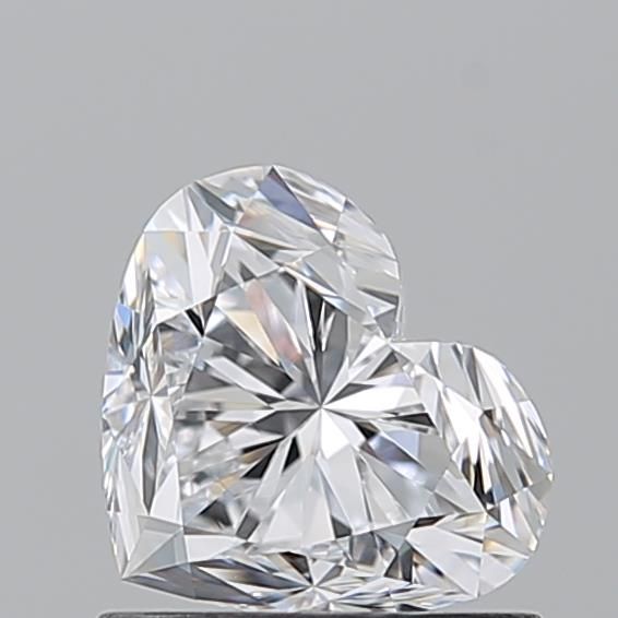 Diamante Naturale Taglio Cuore 1ct EX/EX D VS1 - GIA - 5.7x6.81x4.33mm