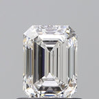Diamante Naturale Taglio Smeraldo 0.71ct EX/EX E VS1 - GIA - 5.9x4.26x2.93mm
