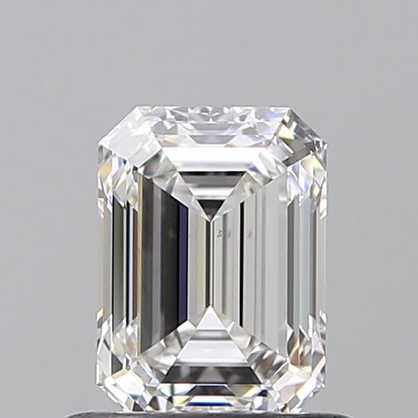 Diamante Naturale Taglio Smeraldo 0.71ct EX/EX E VS1 - GIA - 5.9x4.26x2.93mm