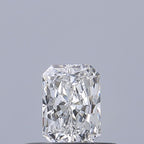 Diamante Naturale Taglio Radiant 0.3ct VG/VG D IF - GIA - 4.62x3.35x2.24mm