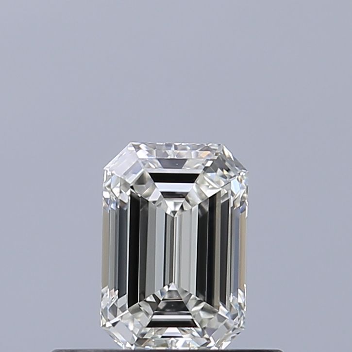 Diamante Naturale Taglio Smeraldo 0.42ct VG/EX H VVS1 - GIA - 5.24x3.59x2.39mm