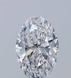 Diamante Naturale Taglio Ovale 0.7ct EX/EX D VS1 - GIA - 7.29x4.85x3.1mm