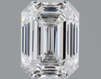 Diamante Naturale Taglio Smeraldo 0.36ct EX/VG D VVS1 - GIA - 4.61x3.45x2.31mm