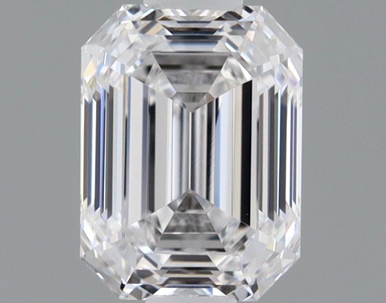 Diamante Naturale Taglio Smeraldo 0.36ct EX/VG D VVS1 - GIA - 4.61x3.45x2.31mm