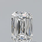 Diamante Naturale Taglio Radiant 0.59ct VG/VG F VVS2 - GIA - 5.8x3.98x2.59mm