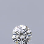 Diamante Naturale Taglio Brillante 0.2ct 3EX J VVS2 - GIA - 3.74x3.76x2.33mm