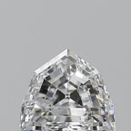Diamante Naturale Taglio Scudo 0.4ct EX/EX E IF - GIA - 4.93x4.32x2.67mm