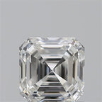 Diamante Naturale Taglio Asscher 0.78ct VG/EX G IF - GIA - 5.1x5.04x3.35mm