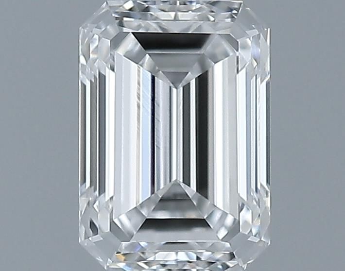 Diamante Naturale Taglio Smeraldo 0.41ct VG/G D VVS2 - GIA - 5.02x3.54x2.4mm