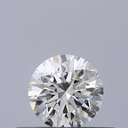 Diamante Naturale Taglio Brillante 0.32ct 3EX G VS2 - IGI - 4.37x4.41x2.71mm