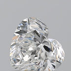 Diamante Naturale Taglio Cuore 0.7ct VG/EX H VS1 - GIA - 5.42x6.03x3.61mm