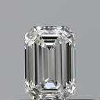 Diamante Naturale Taglio Smeraldo 0.34ct VG/EX F VVS2 - GIA - 4.85x3.24x2.17mm