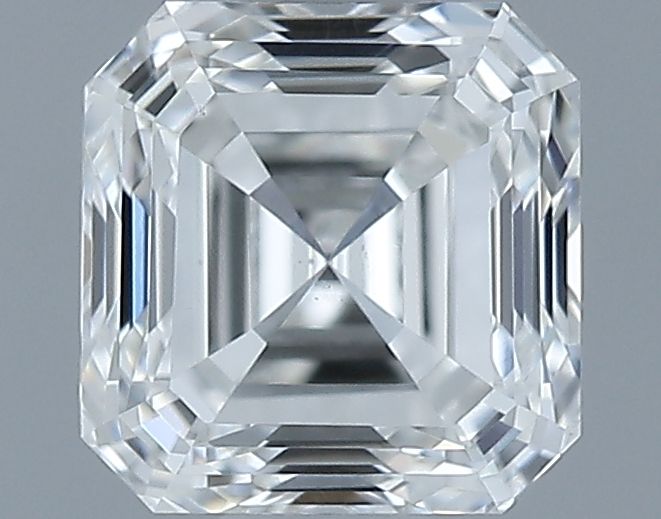 Diamante Naturale Taglio Asscher 0.53ct VG/EX G VS2 - GIA - 4.43x4.35x2.97mm