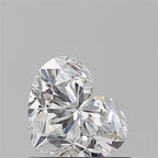 Diamante Naturale Taglio Cuore 0.71ct EX/EX E VVS2 - GIA - 5.06x6.07x3.87mm