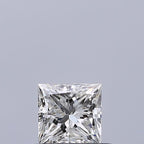 Diamante Naturale Taglio Princess 0.4ct EX/EX I VVS2 - GIA - 4.06x3.98x2.97mm