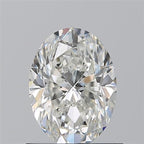 Diamante Naturale Taglio Ovale 0.9ct EX/EX G VVS1 - GIA - 7.2x5.29x3.55mm
