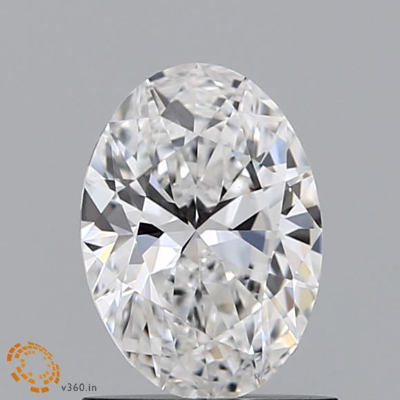 Diamante Naturale Taglio Ovale 1ct G/EX E VVS2 - GIA - 7.86x5.57x3.5mm