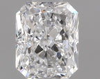 Diamante Naturale Taglio Radiant 0.7ct EX/VG D VVS1 - GIA - 5.38x4.38x3.05mm