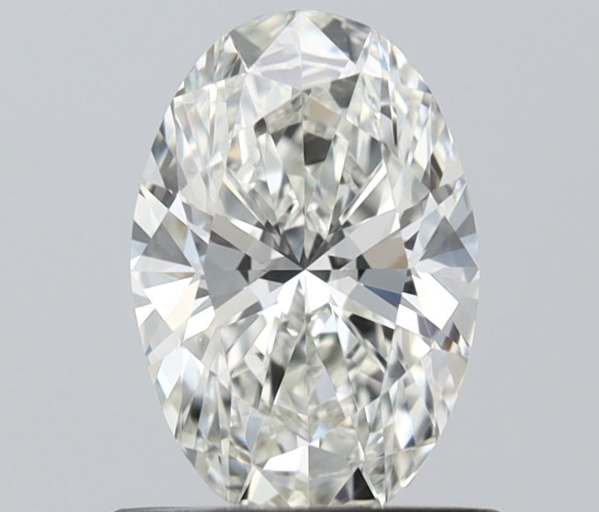 Diamante Naturale Taglio Ovale 0.72ct EX/EX H VVS2 - IGI - 7.36x4.95x3.12mm