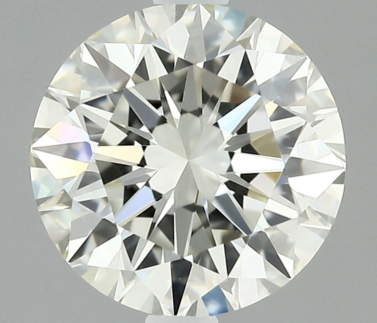 Diamante Naturale Taglio Brillante 1.33ct 3EX J VVS2 - IGI - 6.97x7.03x4.34mm