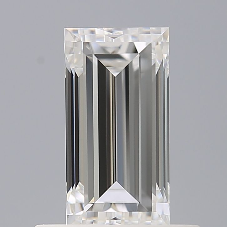 Diamante Naturale Taglio Baguette 0.64ct EX/EX D VVS2 - GIA - 6.69x3.49x2.57mm