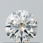 Diamante Naturale Taglio Brillante 0.5ct 3EX H VS1 - IGI - 5.07x5.1x3.08mm