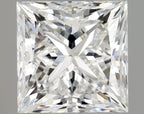 Diamante Naturale Taglio Princess 0.9ct EX/EX E VVS1 - GIA - 5.12x5.09x3.81mm