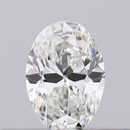 Diamante Naturale Taglio Ovale 0.19ct VG/VG I VVS1 - GIA - 4.55x3.24x2.01mm