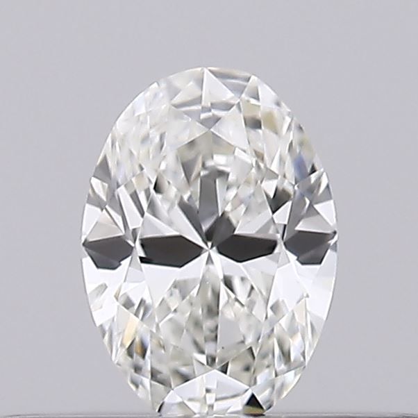 Diamante Naturale Taglio Ovale 0.19ct VG/VG I VVS1 - GIA - 4.55x3.24x2.01mm