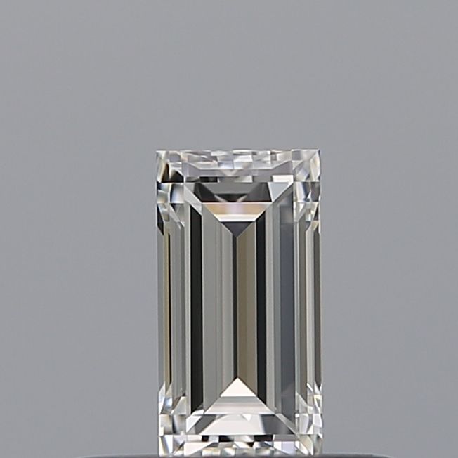 Diamante Naturale Taglio Baguette 0.27ct EX/EX F VVS1 - GIA - 5.15x2.66x1.94mm