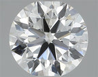Diamante Naturale Taglio Brillante 0.61ct 3EX E VVS1 - IGI - 5.39x5.42x3.34mm