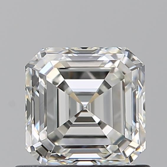 Diamante Naturale Taglio Asscher 0.9ct EX/VG I VVS1 - GIA - 5.22x5.2x3.57mm