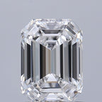 Diamante Naturale Taglio Smeraldo 1.01ct VG/EX D VVS2 - GIA - 6.64x4.85x3.25mm