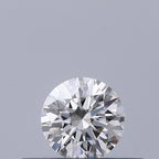 Diamante Naturale Taglio Brillante 0.23ct 3EX F VS1 - GIA - 3.93x3.95x2.44mm