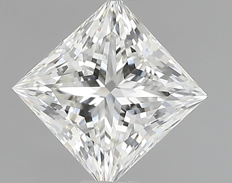 Diamante Naturale Taglio Princess 0.9ct G/EX H VVS1 - IGI - 5.25x5.15x3.86mm