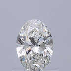 Diamante Naturale Taglio Ovale 0.52ct VG/EX F VS2 - GIA - 6.56x4.51x2.77mm