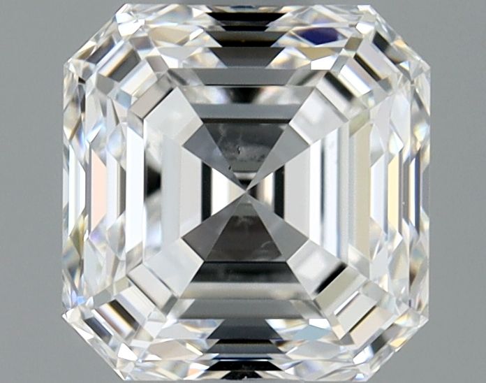 Diamante Naturale Taglio Asscher 1.01ct EX/EX E VS2 - GIA - 5.49x5.35x3.66mm