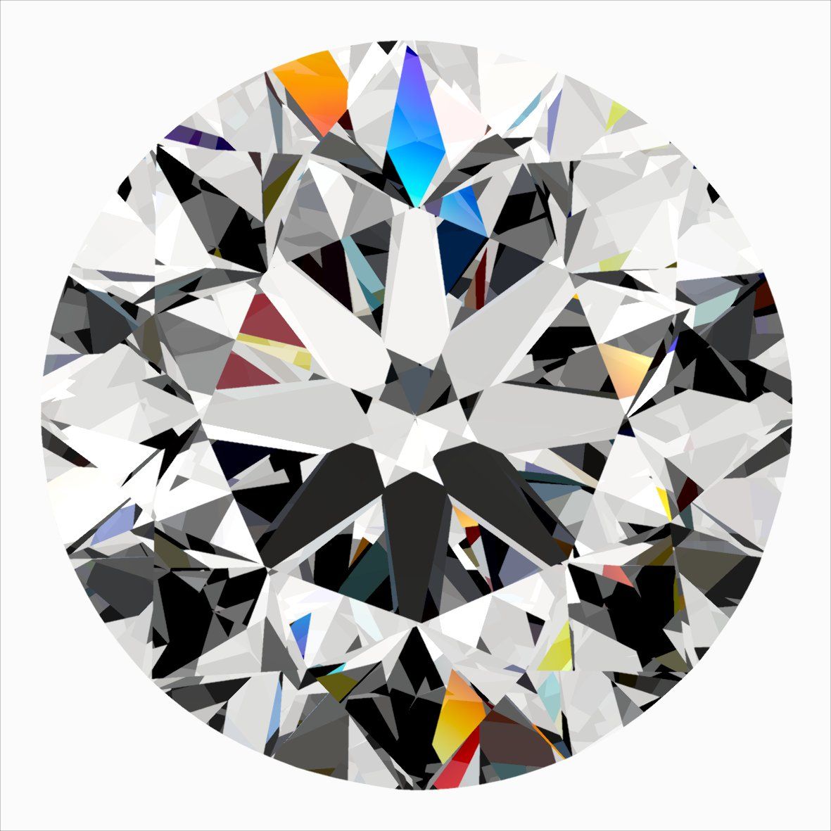 Diamante Taglio Brillante 0.3ct VG/VG/EX H VVS1 - IGI - 4.17x4.22x2.71mm