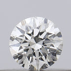 Diamante Taglio Brillante 0.17ct EX/VG/EX J VVS1 - GIA - 3.53x3.55x2.23mm